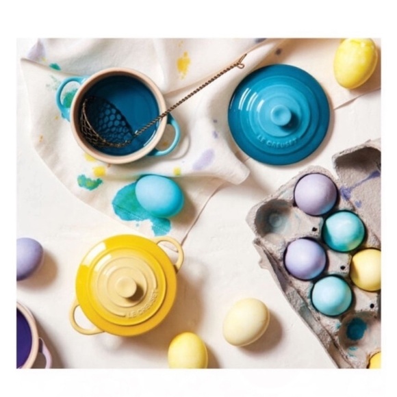 Le Creuset 8oz Round Mini Cocotte Soleil in Yellow - Picture 9 of 10